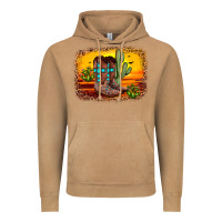 Vintage Camel cross sunset backgraund Vintage Hoodie - JahusDesignShop
