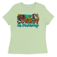 Matcha cowboy in training Ladies Tee - Zillion Design Studio