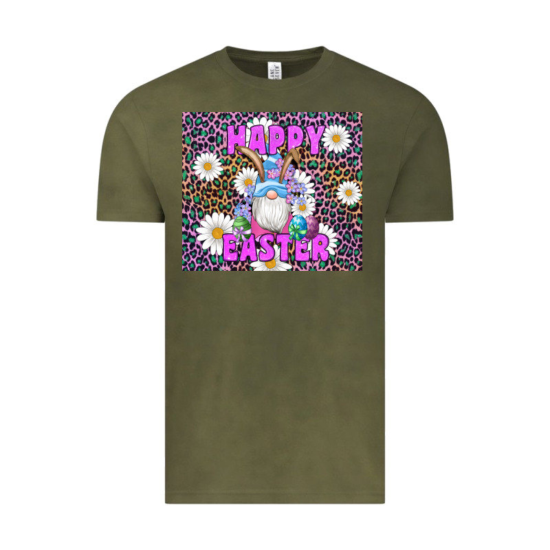 Easter Happy Easter Gnomes Bunny Daisys Vintage Tee by Artiststas | Teevron