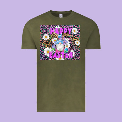 Easter Happy Easter Gnomes Bunny Daisys Vintage Tee Designed By Artiststas