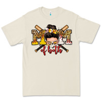 Bone mom of both baseball and softball messy bun Premium Tee - Zillion Design Studio