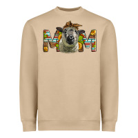 Mushroom Western Hampshire Sheep Mom Heavyweight Sweatshirt - LillyAllenDesigns