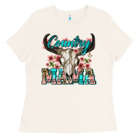 Bone country mama Ladies Tee - Zillion Design Studio