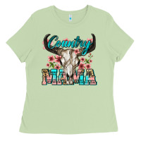 Matcha country mama Ladies Tee - Zillion Design Studio