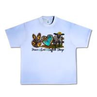 Grape Ice Peace Love Suffolk Sheep Urban Heavy Tee - LillyAllenDesigns