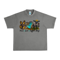 Tornado Peace Love Suffolk Sheep Urban Heavy Tee - LillyAllenDesigns