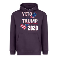 Plum Veto Trump 2020 Heavyweight Hoodie - Bettercallsaul