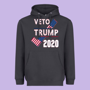 Veto Trump 2020 Heavyweight Hoodie Designed By Bettercallsaul