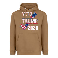 Toasted Coconut Veto Trump 2020 Heavyweight Hoodie - Bettercallsaul