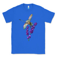 True Royal Dragonfly With Lavender Classic Tee - LillyAllenDesigns