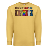 Antique Gold Togetherwerise Premium Sweatshirt - Bettercallsaul