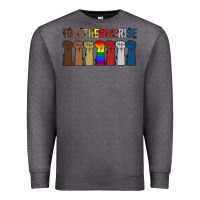 Charcoal Heather Togetherwerise Premium Sweatshirt - Bettercallsaul