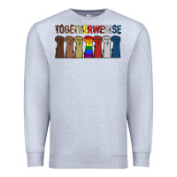 Heather Grey Togetherwerise Premium Sweatshirt - Bettercallsaul