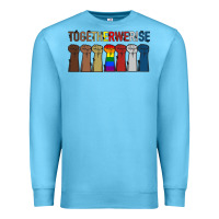 Ocean Blue Togetherwerise Premium Sweatshirt - Bettercallsaul