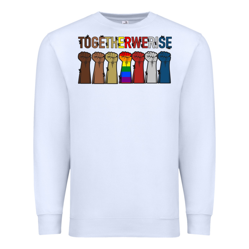 Togetherwerise Premium Sweatshirt by Bettercallsaul | Teevron