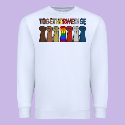 Togetherwerise Premium Sweatshirt Designed By Bettercallsaul