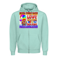 Seafoam LGBTQ+ Love Gnomes No Bounds Tumbler Zipper Hoodie - BundleAndBundleShop