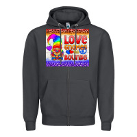 Smoke LGBTQ+ Love Gnomes No Bounds Tumbler Zipper Hoodie - BundleAndBundleShop