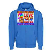 True Royal LGBTQ+ Love Gnomes No Bounds Tumbler Zipper Hoodie - BundleAndBundleShop