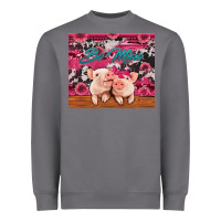 Storm be mine valentine's day pigs Heavyweight Sweatshirt - Jasminsmagicworld
