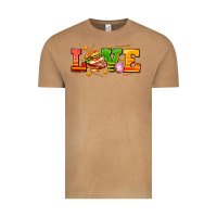 Vintage Camel love with hamburger Vintage Tee - AdoDesignShop