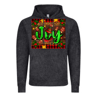 Vintage Black joy with gloves for Christmas Vintage Hoodie - AdoDesignShop