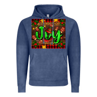 Vintage Denim joy with gloves for Christmas Vintage Hoodie - AdoDesignShop