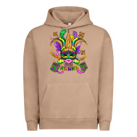 Pigment Burro mardi gras mask Urban Hoodie - OliviaCreatesArt