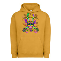 Pigment Peanut Butter mardi gras mask Urban Hoodie - OliviaCreatesArt