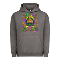 Pigment Tornado mardi gras mask Urban Hoodie - OliviaCreatesArt