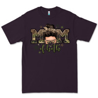 Plum mom of both boys messy bun Premium Tee - Zillion Design Studio
