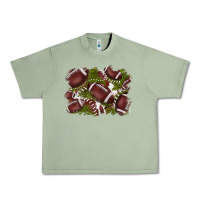 Oil Green football background Urban Heavy Tee - BarkalooDesign