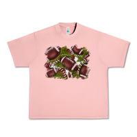 Salmon football background Urban Heavy Tee - BarkalooDesign