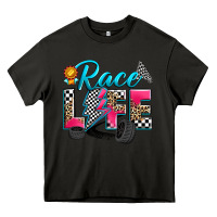 Asphalt race life Heavy Core Tee - Zillion Design Studio