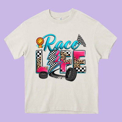 Race Life Heavy Core Tee Designed By Zillion Design Studio