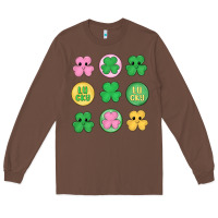Chestnut st.patrick's day clovers Long Sleeve Tee - MaliasSmallBusiness