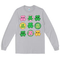Moon Dust st.patrick's day clovers Long Sleeve Tee - MaliasSmallBusiness
