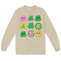 St.patrick's Day Clovers Long Sleeve Tee | Teevron