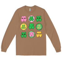 Toasted Coconut st.patrick's day clovers Long Sleeve Tee - MaliasSmallBusiness