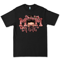 Black mom of both messy bun Premium Tee - Zillion Design Studio
