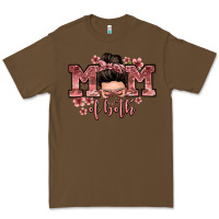 Cacao mom of both messy bun Premium Tee - Zillion Design Studio