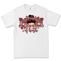White mom of both messy bun Premium Tee - Zillion Design Studio