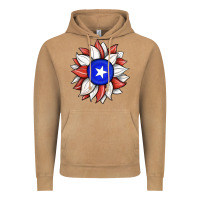 Vintage Camel sunflower puerto rico flag Vintage Hoodie - JahusDesignShop
