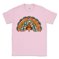 Bubblegum Pink turquoise thanksgiving turkey rainbow Classic Tee - Jasminsmagicworld