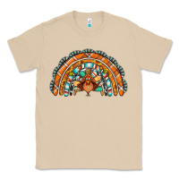 Mushroom turquoise thanksgiving turkey rainbow Classic Tee - Jasminsmagicworld