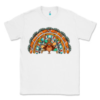 White turquoise thanksgiving turkey rainbow Classic Tee - Jasminsmagicworld
