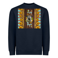 Navy Western Hampshire Sheep Mom Heavyweight Sweatshirt - LillyAllenDesigns