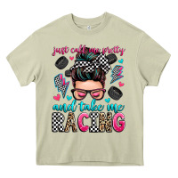 Mossy just call me pretty and take me racing Heavy Core Tee - Zillion Design Studio