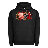Pigment Black love with pig olivia Urban Hoodie - OliviaCreatesArt