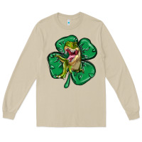 Dinosaur St Patricks Day Long Sleeve Tee | Teevron